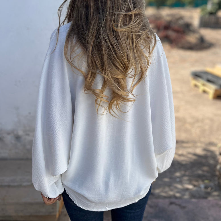 Nathalie™ | Elegante oversized blouse