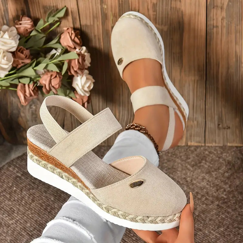 Andrea™ | Orthopedische sandalen met plateau zool
