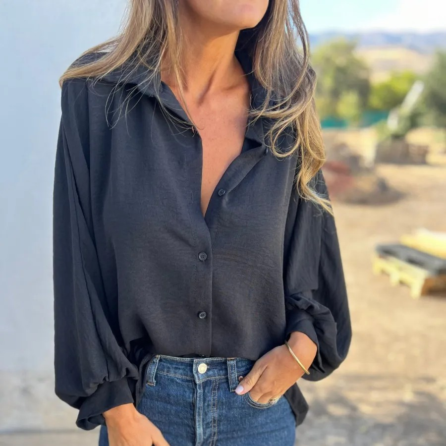 Nathalie™ | Elegante oversized blouse